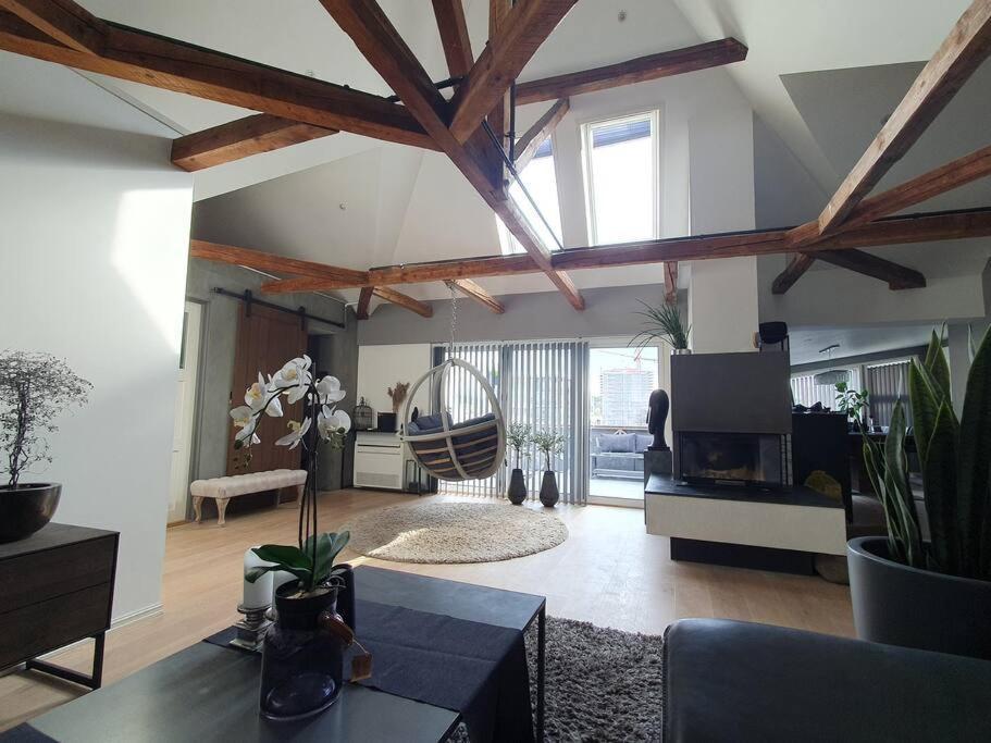 Modern Loftsleilighet Fredrikstad Eksteriør bilde