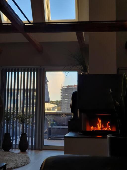 Modern Loftsleilighet Fredrikstad Eksteriør bilde
